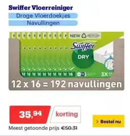 Bol.com Swiffer Vloerreiniger aanbieding