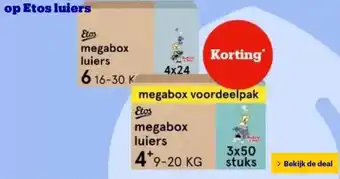 Bol.com Op etos luiers aanbieding