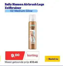 Bol.com Sally hansen airbrush legs zelfbruiner aanbieding