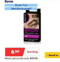 Bol.com Syoss aanbieding