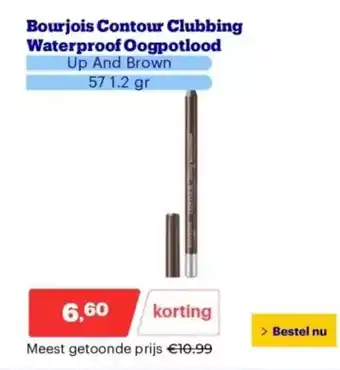 Bol.com Bourjois contour clubbing waterproof oogpotlood aanbieding