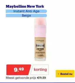 Bol.com Maybelline new york aanbieding