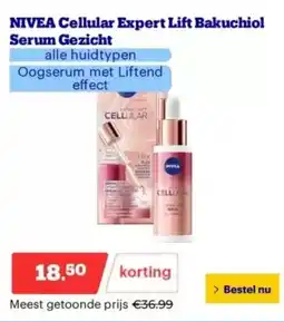 Bol.com NIVEA Cellular Expert Lift Bakuchiol Serum Gezicht aanbieding