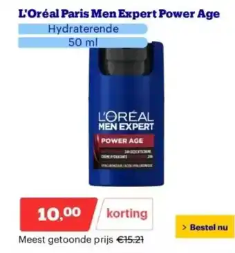 Bol.com L'Oréal Paris Men Expert Power Age aanbieding