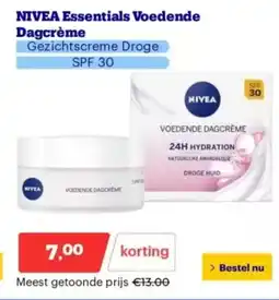 Bol.com NIVEA Essentials Voedende Dagcrème aanbieding