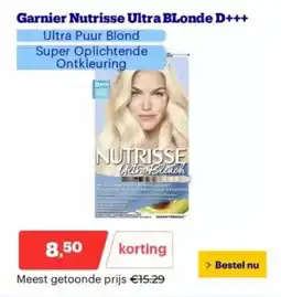 Bol.com Garnier Nutrisse Ultra Blonde D+++ aanbieding