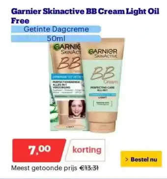 Bol.com Garnier Skinactive BB Cream Light Oil free aanbieding