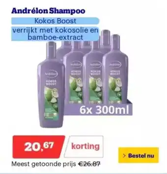 Bol.com Andrélon Shampoo aanbieding