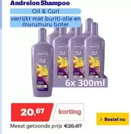 Bol.com Andrelon shampoo aanbieding