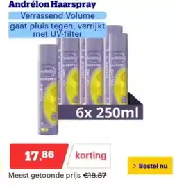 Bol.com Andrélon haarspray aanbieding