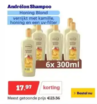 Bol.com Andrélon Shampoo aanbieding