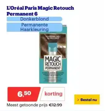 Bol.com L'oréal paris magic retouch permanent 6 aanbieding