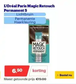 Bol.com L'Oréal Paris Magic Retouch Permanent 5 aanbieding