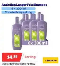 Bol.com Andrélon langer fris shampoo aanbieding