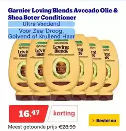 Bol.com Garnier loving blends avocado olie & shea boter conditioner aanbieding