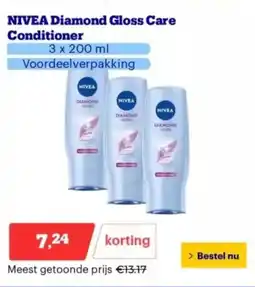 Bol.com NIVEA Diamond Gloss Care Conditioner aanbieding