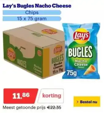 Bol.com Lay's bugles nacho cheese aanbieding