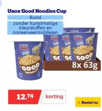 Bol.com Unox good noodles cup aanbieding