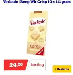 Bol.com Verkade  reep wit crisp aanbieding