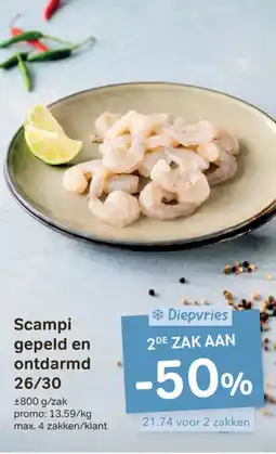 Bon Ap Scampi gepeld en ontdarmd 26/30 aanbieding