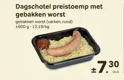 Bon Ap Dagschotel preistoemp met gebakken worst aanbieding