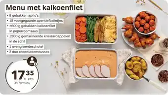 Bon Ap Menu met kalkoenfilet aanbieding