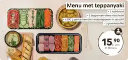 Bon Ap Menu met teppanyaki aanbieding