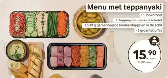 Bon Ap Menu met teppanyaki aanbieding