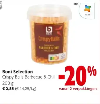 Colruyt Boni selection crispy balls barbecue & chili aanbieding