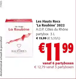 Colruyt Les Hauts Rocs La Roubine 2022 aanbieding