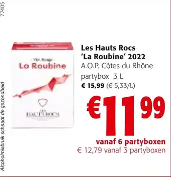 Colruyt Les Hauts Rocs La Roubine 2022 aanbieding