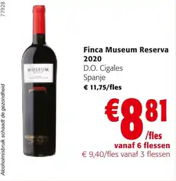 Colruyt Finca Museum Reserva 2020 D.O. Cigales aanbieding