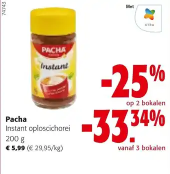 Colruyt Pacha instant oploscichorei aanbieding