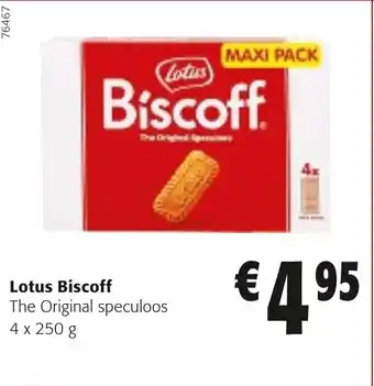 Colruyt Lotus biscoff the original speculoos aanbieding