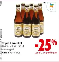 Colruyt Tripel Karmeliet aanbieding