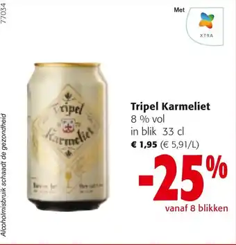 Colruyt Tripel Karmeliet aanbieding