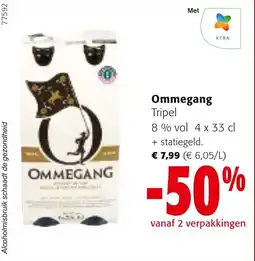 Colruyt Ommegang tripel aanbieding