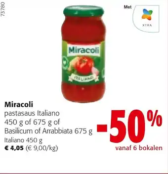 Colruyt Miracoli pastasaus Italiano aanbieding