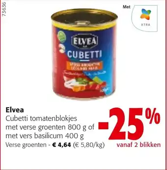 Colruyt Elvea verse groenten aanbieding