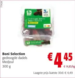 Colruyt Boni selection gedroogde dadels medjoul aanbieding