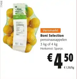 Colruyt Boni selection perssinaasappelen aanbieding