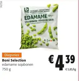 Colruyt Boni selection edamame sojabonen aanbieding