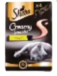 Colruyt sheba creamy snacks met kip aanbieding