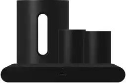 Coolblue Sonos Ray + Era 100 + Sub Mini Noir aanbieding