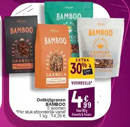 Cora Ontbijtgranen BAMBOO aanbieding