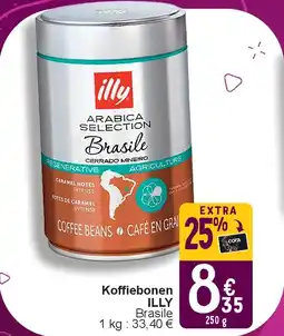 Cora Koffiebonen ILLY aanbieding