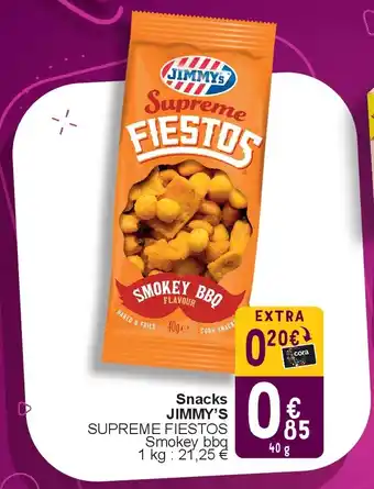 Cora Snacks JIMMY’S aanbieding