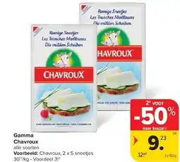 Carrefour Gamma Chavroux aanbieding