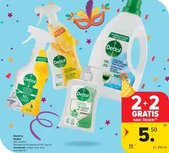 Carrefour Gamma Dettol aanbieding