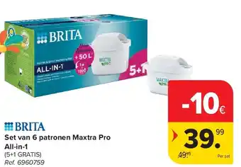 Carrefour Set van 6 patronen Maxtra Pro All-in-1 aanbieding